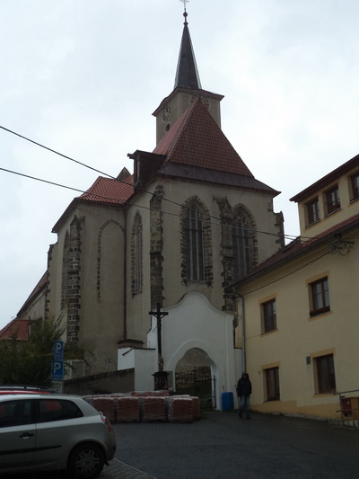 Nezamyslice - kostel Nanebevzetí Panny Marie.