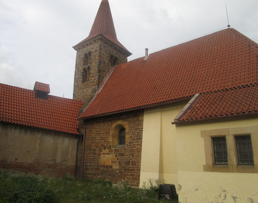 Kostel Narození Panny Marie v Průhonicích 2.